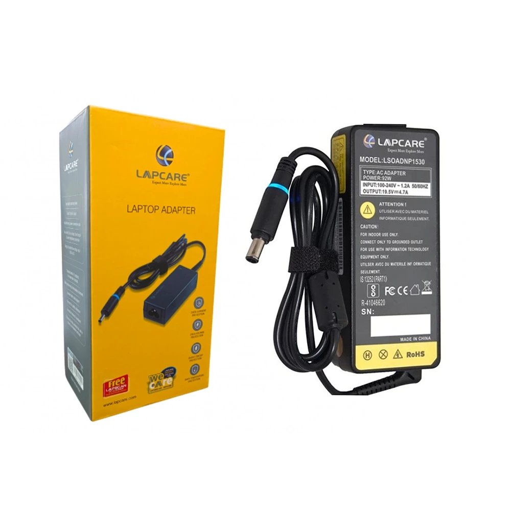 Lapcare Laptop Adapter Compatible For Sony 90w | 19.5v/4.7a | 6.5mm x 4.4mm view 5